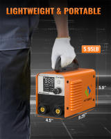 HITBOX-máquina de soldadura ARC200 2 en 1, MMA LIFT TIG, MINI soldador portátil para el hogar, arranque en caliente, inversor IGBT, pantalla Digital LED - details 5