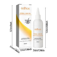 La planta herbal repara la furia seca, hidrata, suaviza el cuidado y el aceite para cabello denso. - details 0