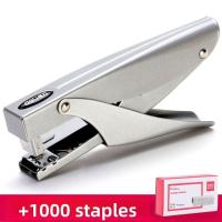 Grapadora multifunción de ahorro de trabajo, grapadora de papel portátil de Metal con 1000 Uds. De clavos hasta 25 páginas, grapadora de escritorio - details 11