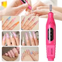 Kit Eléctrico de Taladro de Uñas Portátil 6 en 1 para Eliminación de Esmerilada, Manicura - details 6