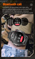 2025 Nuevo Reloj inteligente De Linterna LED.Impermeable.Llamada.GPS.107 + Modo Deportivo.Vigilancia Sanitaria.Batería De 450 Ma.Pantalla De Alta Definición AMOLED 466 * 466 De 1,43 Pulgadas.Reloj Deportivo Al Aire Libre De Brújula.Para iOS Y Android - details 6