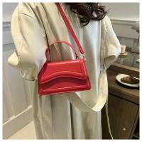 Bolso Cruzado de Cuero PU de Alta Calidad Color Sólido, Bolso Compacto para Mujeres, Bolso Messenger Pequeño - details 8