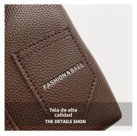 Nueva camisa versátil de moda 2025 con diseño de lichi para mujer, bolso de diseño simple con un solo hombro para mujer - details 4