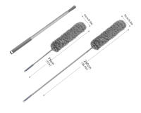 Juego de cepillos de limpieza de polvo, microfibra telescópica, eliminación de polvo, cepillo de polvo flexible para muebles de coche, limpieza del hogar - details 3