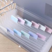 Suministros de oficina, soporte de papel, carpetas de facturas, caja archivadora de 13 bolsillos, carpeta de archivos, billetera expandible, organizador de documentos y archivos de recibos - details 0