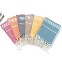 Toalla de baño con flecos para playa turca de algodón, 90x180CM, cocina, suave, absorbente, portátil, para viajes, Sauna, Spa, gimnasio, deportes - details 3