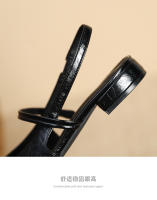 Zapatos planos con correa puntiaguda simples y versátiles - details 6