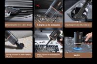 Aspiradora de Doble Propósito para Coche y Hogar Mini Aspiradora de Alta Succión Inalámbrica Portátil - details 4