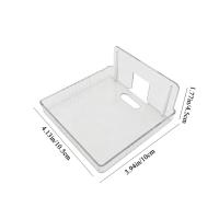 Estantes de exhibición de montaje acrílico de plástico, estante para cámara de seguridad fija transparente, enrutador de estante de pared autoadhesivo montado en la pared - details 0