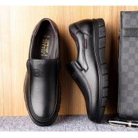 Zapatos hechos a mano de cuero genuino, zapatos informales para hombres, zapatos para caminar con plataforma plana, calzado para exteriores, mocasines, zapatillas transpirables - details 1