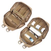 Molle-Bolsa de utilidad para acampar al aire libre, caza, supervivencia, EDC, organizador de paquete de cintura - details 1