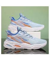 Zapatos De Hombre antideslizantes transpirables De malla De verano De tiro alto con logotipo De marca, Zapatos deportivos informales para correr para Hombre - details 17