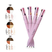 Bolígrafos de maquillaje 4 en 1 - Bolígrafos de maquillaje recargables para viajes - Kit de maquillaje portátil con delineador de ojos, cejas y labios - Belleza libre de crueldad, bolígrafos de maquillaje sin parabenos - details 0