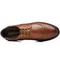 Zapatos de cuero de los hombres,zapatos formales de negocios,estilo británico,Casual Plus Size,zapatos de hombre - details 12