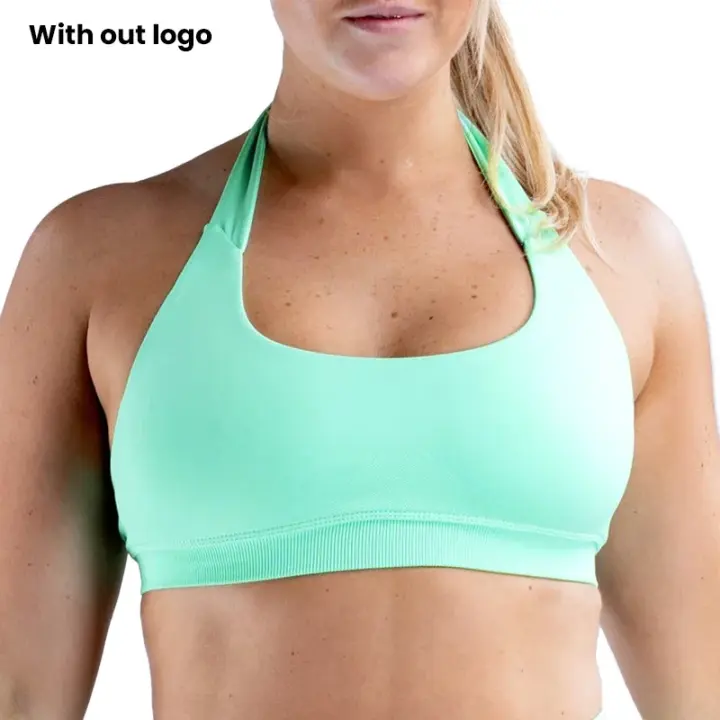 Sujetador deportivo de impacto para mujer, ropa interior deportiva sin costuras, elástica, transpirable, mejora el pecho, oc - 1