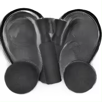 Cuerda de salto sin cuerda para ejercicio físico, cuerda de salto inalámbrica con peso ajustable para mujeres y niños, color negro - 1