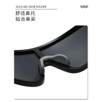 Nuevas gafas de sol deportivas de una pieza con montura grande, gafas de sol coloridas de moda, gafas de ciclismo - details 11