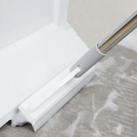Cepillo giratorio 2 en 1 para limpieza de grietas, escoba de cerdas rígidas con mango largo para ventanas, baño, cocina - details 6