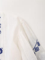 OUWU- Nueva Camisa Casual Bordada Elegante De Manga Larga Con Cuello En V Para Mujer En Primavera Y Verano De 2025 - details 7