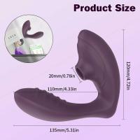 XXOO-consolador de succión para mujer y adulto, vibrador de punto G, estimulador de clítoris, vagina, succionador de pezones, vibrador USB, Juguetes sexuales - details 7