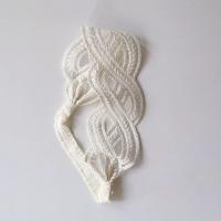 Bonita diadema de encaje ondulado para bebé, diadema infantil bordada con flores, tocado, turbante, aro elástico para el pelo, princesa para niñas - details 8