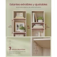 Librería de 6 Niveles Estantería de Almacenamiento Abierto 24 x 40 x 178,5 cm - details 11