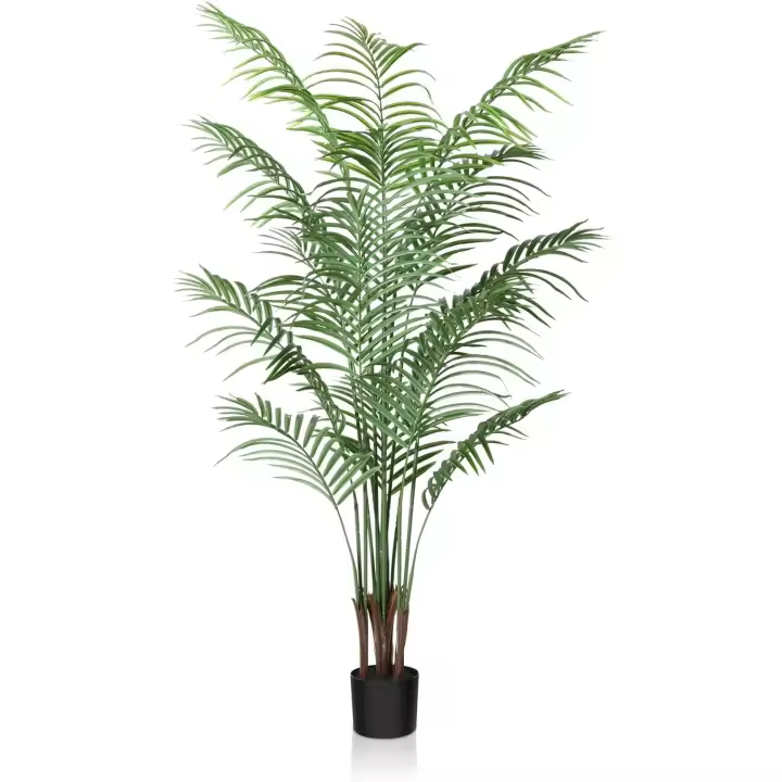 Palmera Areca Artificial Grande 150 cm Plástico Moderno para Interiores y Exteriores - 1