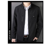 Chaqueta Ligera de Primavera para Hombres Ajuste Delgado, Corte Casual, Material de Poliéster, Cierre de Cremallera, Ideal para Trabajo y Uso al Aire Libre - details 6