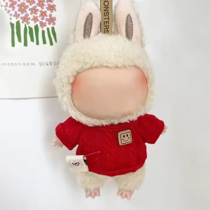 Ropa de Muñeca Hecha a Mano Sudadera Mini DIY para Muñeca Labubu de 17cm Regalo Perfecto - 1