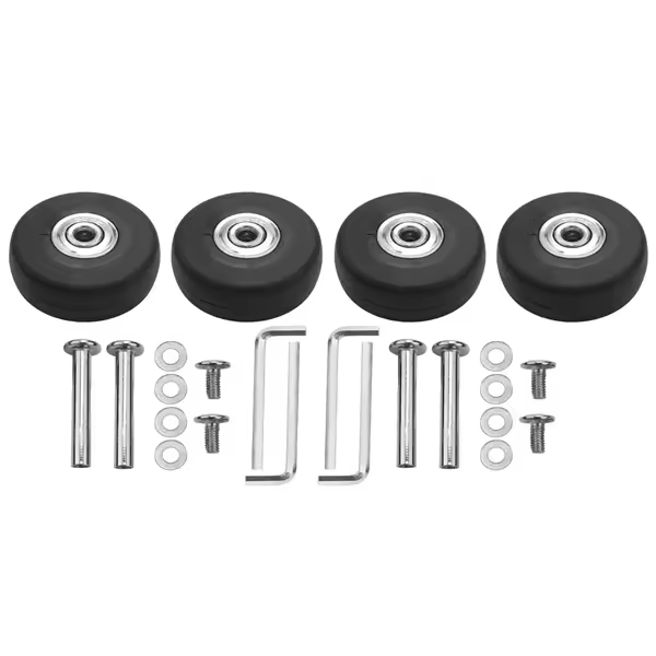 BIT Od50 mm 4 juegos de ruedas de repuesto para maleta de equipaje, ejes, herramienta de reparación de lujo - 1