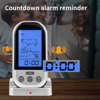 Termómetro inalámbrico para barbacoa, termómetro Digital para horno de cocina, termómetro para alimentos, probador de temperatura de carne remoto inteligente con alarma de sincronización - details 3