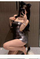 Vestido sexual Correa trasera abierta y tirantes falda ajustada a la cadera Vestido de verano para mujer Ropa femenina productos de tienda sexy xxx - details 5