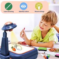 Juguete de proyector de dibujo LED para niños, diseño de bolso, mesa de dibujo de pintura, tablero de garabatos de proyección - details 4