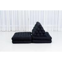 Cómodo Colchón De Suelo con Cojín De Lectura, Futón Japonés, Cama Plegable O Esterilla De Masaje Tailandés, 170 x 53 cm, Azul Claro - details 345
