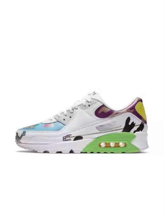 Zapatillas retro aircoon transpirables de malla de tela casual para hombre y mujer. - 1