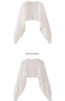 Cardigan de Punto de Seda de Hielo Protector Solar Chaqueta Ligera de Verano Vestido sin Correa - details 3