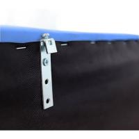 Cabecero tapizado acolchado para dormitorio, modelo Tablet largo en tela antimanchas gris antracita y medidas 151 x 125 cm para camas de 135 o 150 cm. - details 73