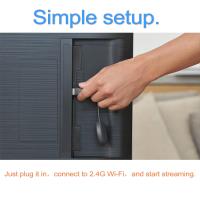 Adaptador de Streaming HDMI Inalámbrico 4K 2K 1080P Compatible con Teléfono/Tableta/PC a TV/Proyector Películas/Series/TV en Directo Airplay/Miracast/DLNA - details 2