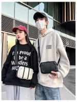Bolso de remache personalizado para hombres de moda, popular bolso cuadrado pequeño blanco fresco, bolso de mensajero de hombro para mujeres de moda. - details 19