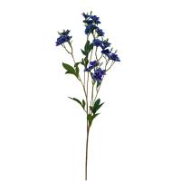 Rama de Ceratostigma Artificial de 86cm, rama de flor de seda elegante de lujo, tacto Real, flor falsa hecha a mano para sala de estar y escritorio - details 0