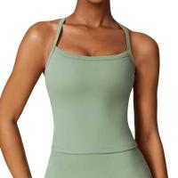 Top de Yoga para Mujer Chaleco Deportivo Transpirable a Prueba de Golpes - details 0