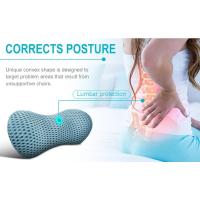Cojín de Espalda Baja de Espuma de Memoria Almohada de Apoyo Lumbar para Cama, Asiento de Coche - details 1