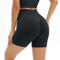 Pantalones cortos deportivos de cintura alta para mujer, sitio web de gimnasio, ciclismo, correr, fiesta, ropa de yoga - details 6