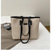 Elegante bolso de paja tejido de verano, bolso de hombro de paja informal bohemio, bolso de mano de playa de ocio para damas/niñas - details 18