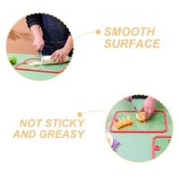 Tablas de cortar de vidrio templado para cocina, práctico, antibacteriano, antideslizante, para restaurante - details 2