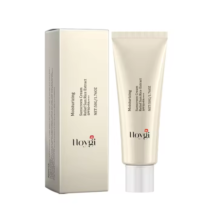 Protector solar hidratante Protección UV SPF50+ Ligero y no graso Refrescante Verano Aislamiento al aire libre Protector solar para rostro y cuerpo - 1