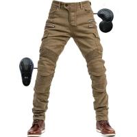 Pantalones vaqueros de moto para hombre con protección Pantalones de motociclista 4 X equipo de protección - details 7