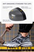 Zapatos de Trabajo Seguros para Hombres Zapatillas Ligeras a Prueba de Agujas con Punta de Acero Indestructible - details 3