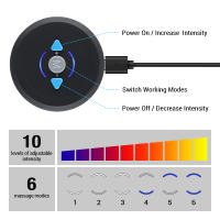 Entrenador de Músculos Inalámbrico EMS Para Perder Peso y Adelgazar Corpo Imbabuelta Estimulador Eléctrico de Músculos Abdominales con Parche de Pérdida de Peso - details 3