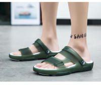 Zapatillas para hombre, novedad de verano 2025, chanclas de playa para hombre con suela suave para exteriores, combinables y versátiles. - details 10
